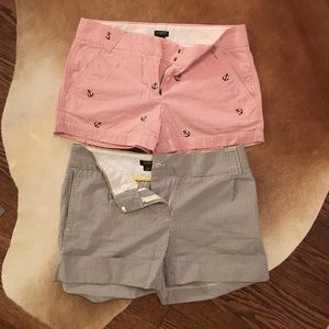 J.Crew Seersucker Shorts